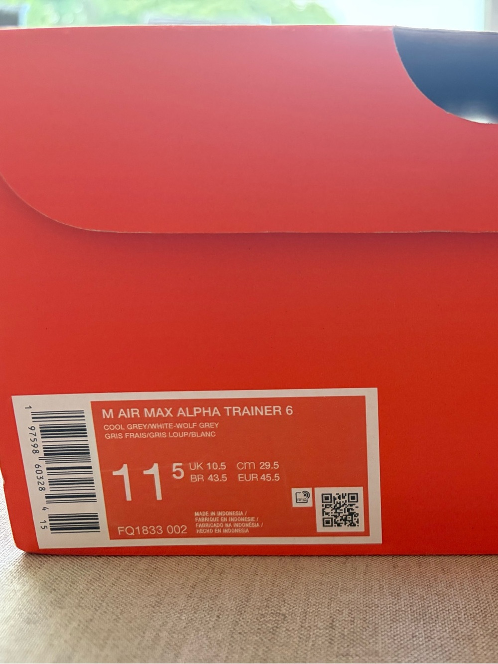 Nike Air Max Alpha Trainer 6